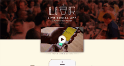 Desktop Screenshot of livr-app.com